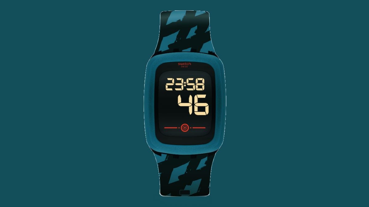 fitness smart watch Swatch PetroZero2