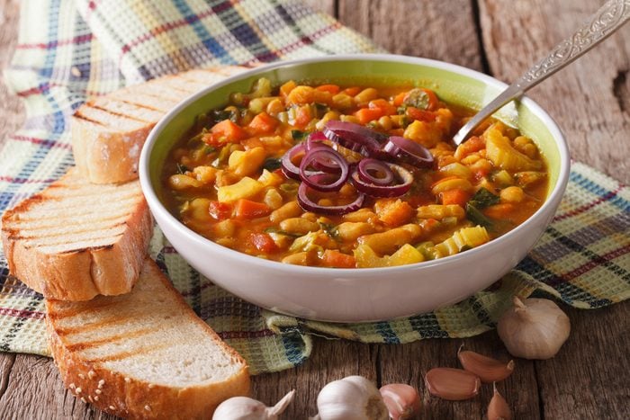 mediterranean roasted vegetable soup