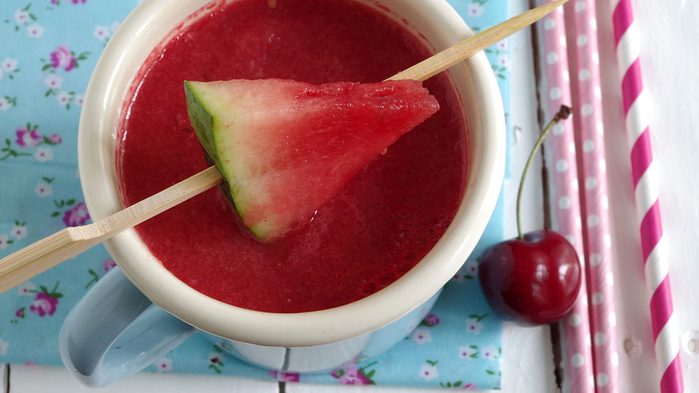 cherry melon smoothie recipe