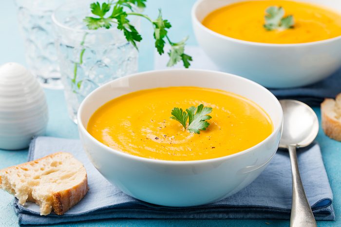 healthy thanksgiving recipes | Golden Autumn Soup