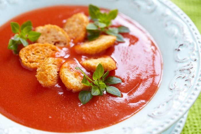 Classic garlic and tomato soup recipe