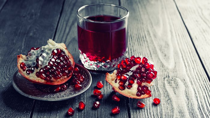 Healthy Foods, pomegranate juice