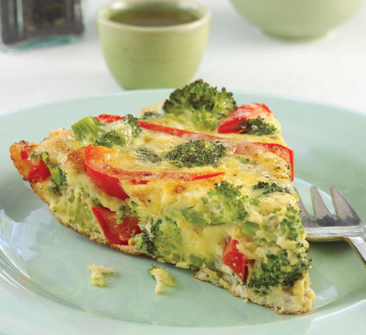 Red and Green Frittata