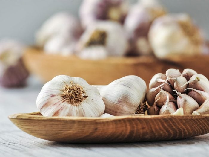 Flu Symptoms, garlic