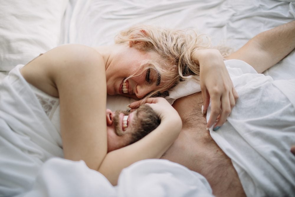 have better sex | happy couple in bed_have hot sex again