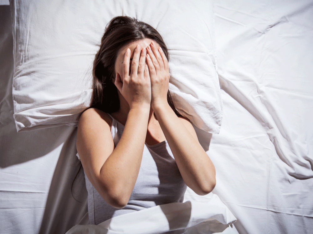 Adult Nightmares, woman in bed