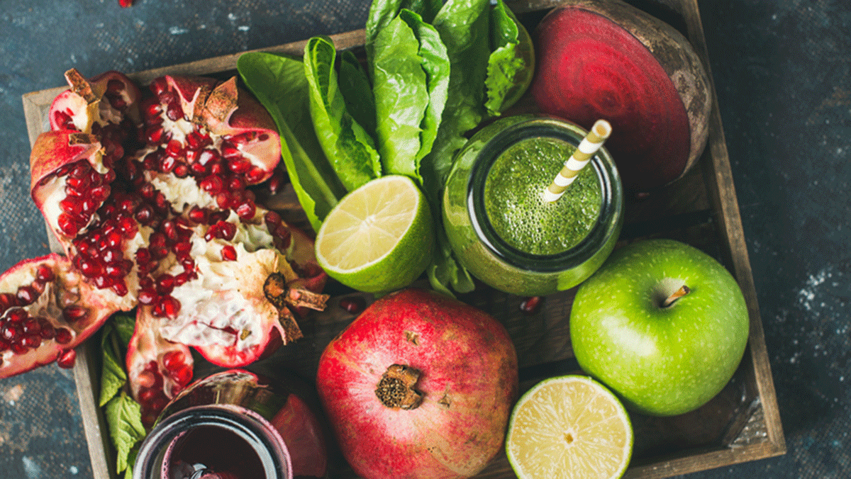 Healthy Detox, bunch of fruits