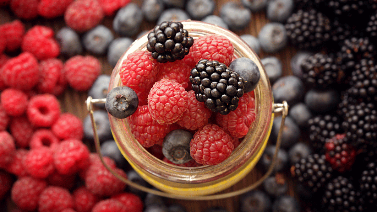 Healthy detox, fruit