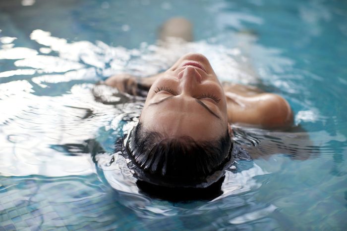 summer health hazards 6_woman swimming