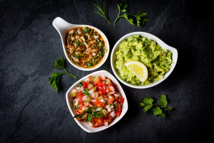 guacamole and salsa_ healthy dips and sauces
