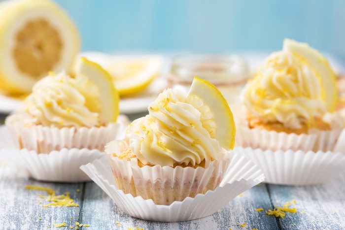 Lemon Cream Cupcake | citrus recipes