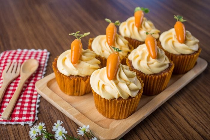 yummy nut-free carrot cupcakes