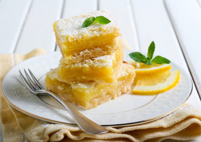 Lovely Lemon Squares | citrus recipes