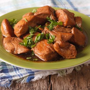 Chicken Adobo with Vegetables