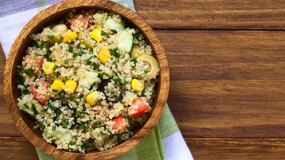 flat tummy foods quinoa