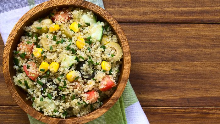 flat tummy foods quinoa