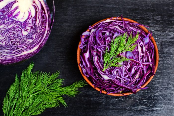 prevent high cholesterol _red cabbage