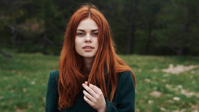 Treatment for Female Hair Loss, red hair