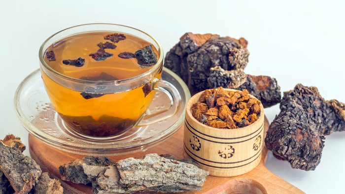 health benefits of herbal tea chaga