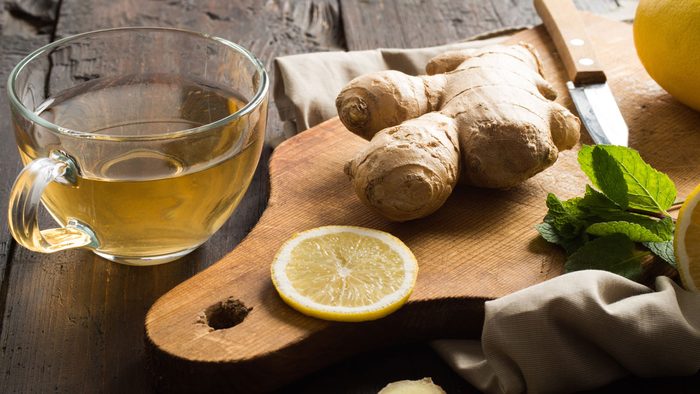 health benefits of herbal tea ginger