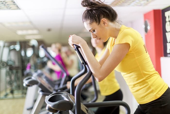 kick-start your weight loss_ woman at gym