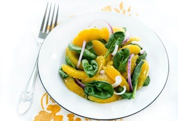 spinach citrus salad