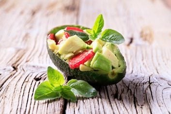 strawberry avocado guacamole