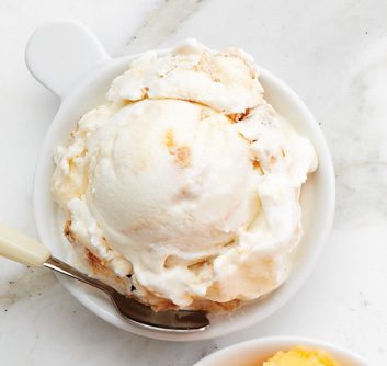 Butterscotch ripple ice cream