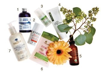 Certified organic beauty products