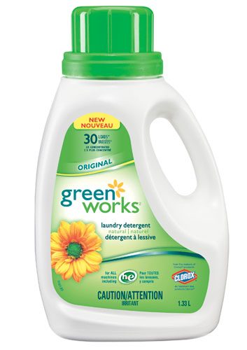 Green works laundry detergent