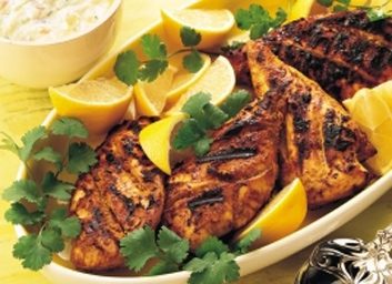 Indian-style grilled chicken