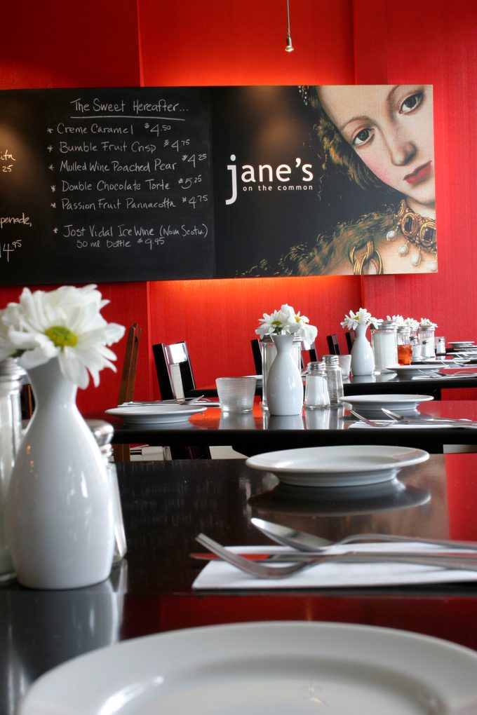 Canada's healthiest restaurants: Jane's on the Common