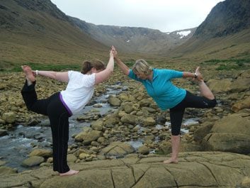 Candian yoga adventures - Wild Women Expeditions