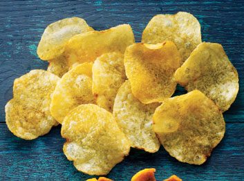 Kettle-cooked potato chips
