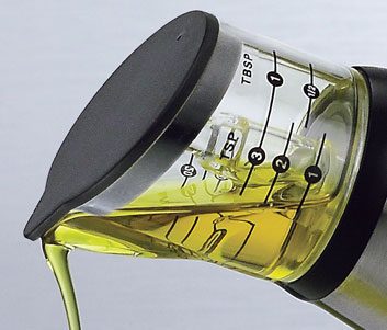oil measure bottle