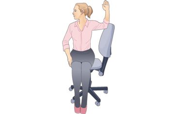 Seated Chest Stretch