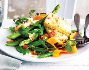 Grilled Sesame-Tofu Salad