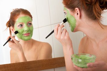 Moisturizing avocado mask