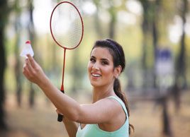 Get fit with badminton
