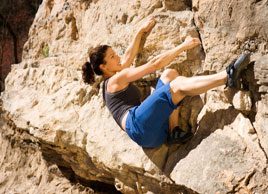 The benefits of bouldering
