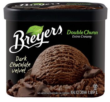 Breyer's Double Churn in Dark Chocolate Velvet