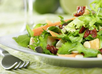 cancer and nutrition - salad