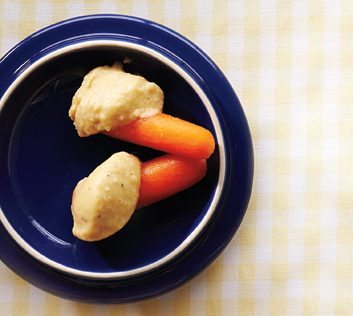 carrots and hummus