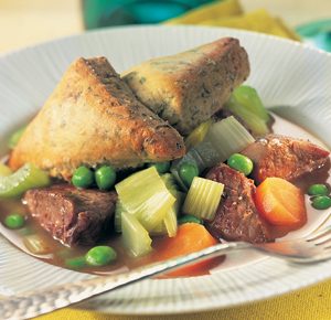 Country Lamb and Vegetable Cobbler