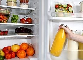 Inside a dietitian's fridge