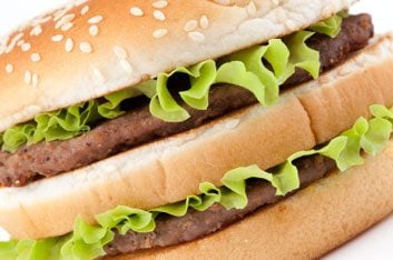 hamburger double patties