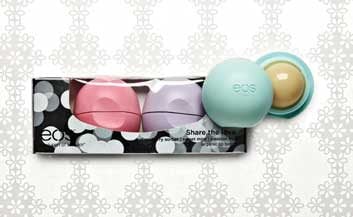 EOS Holiday lip balm collection