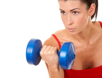 fitness excuse woman weights