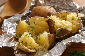 baked potatoes