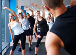group fitness class gym